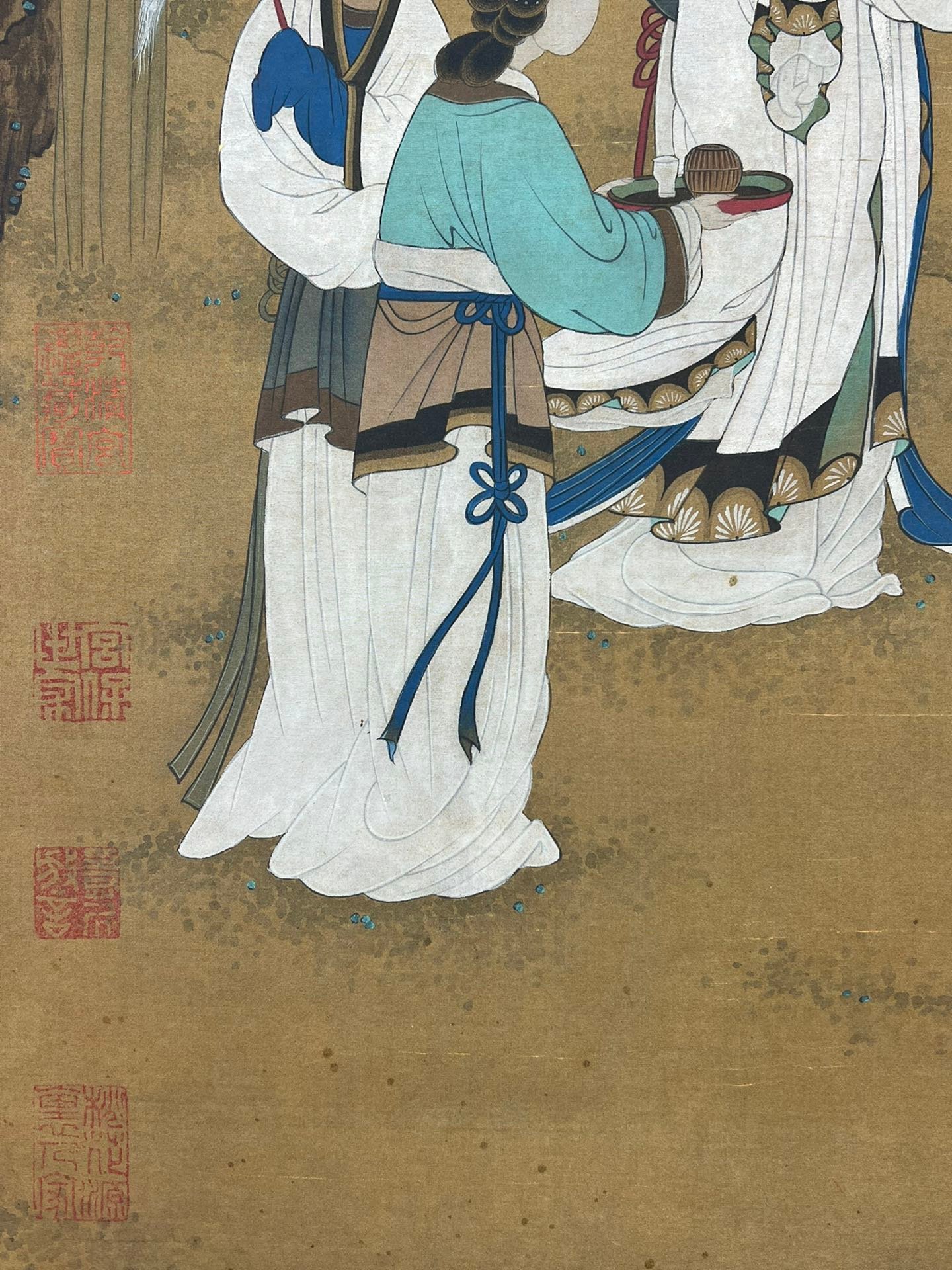 Chinese scroll painting Qian Xuan