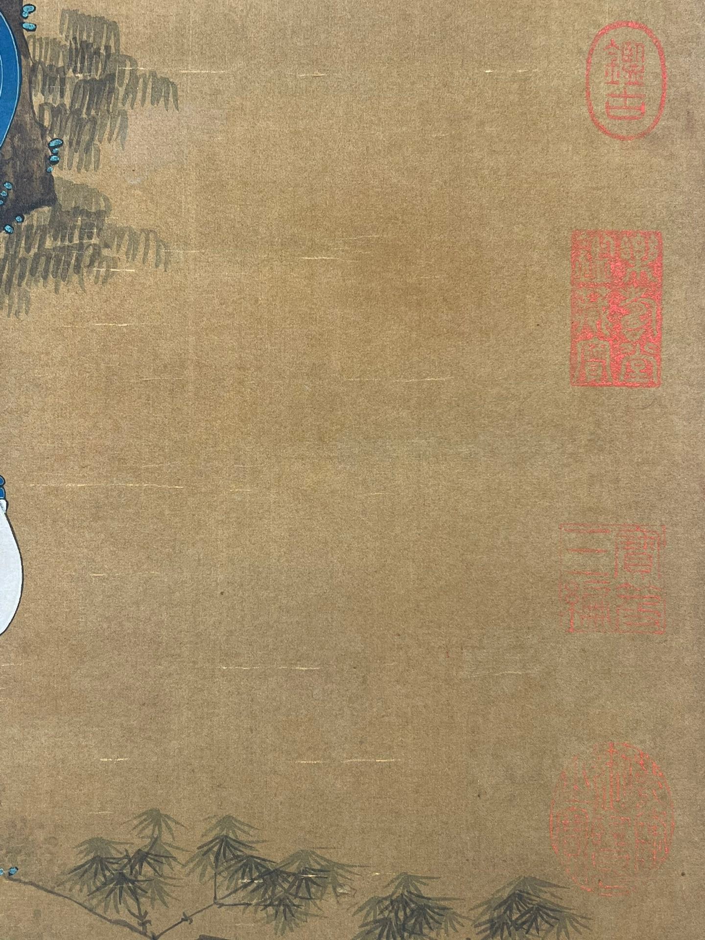 Chinese scroll painting Qian Xuan