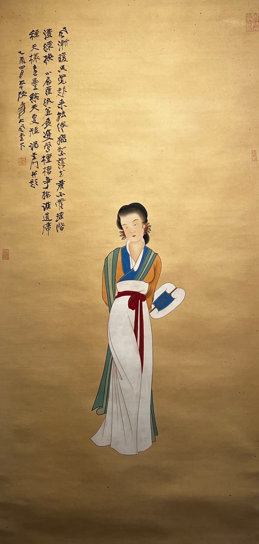 Chinese scroll painting Zhang Daqian