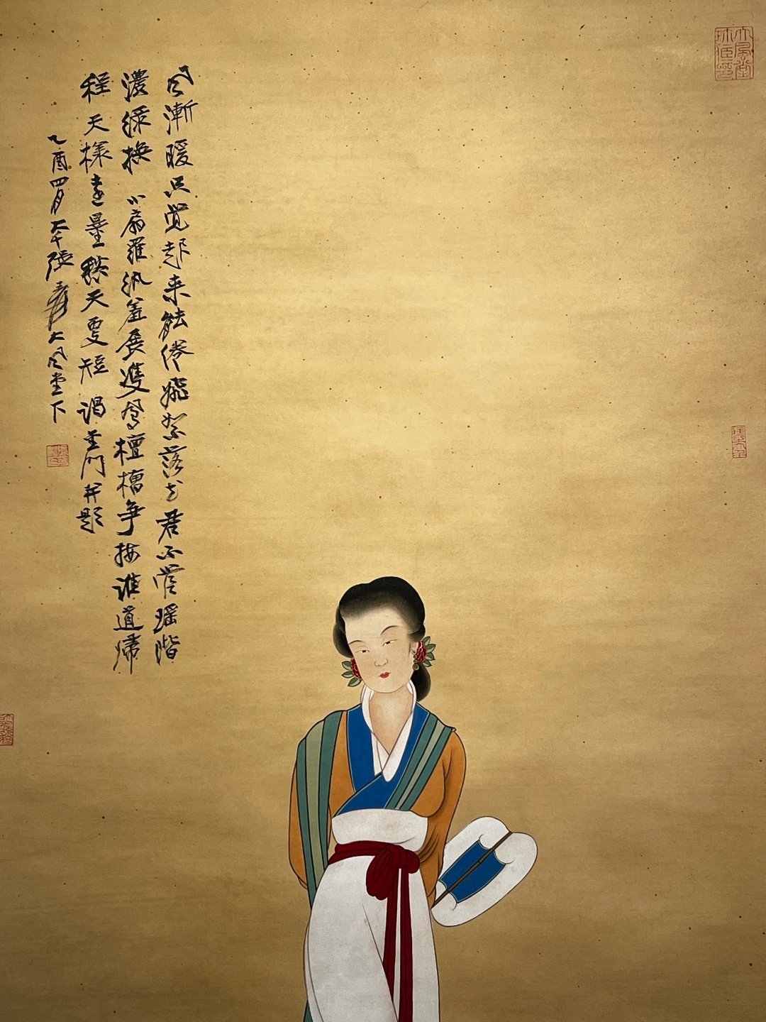 Chinese scroll painting Zhang Daqian