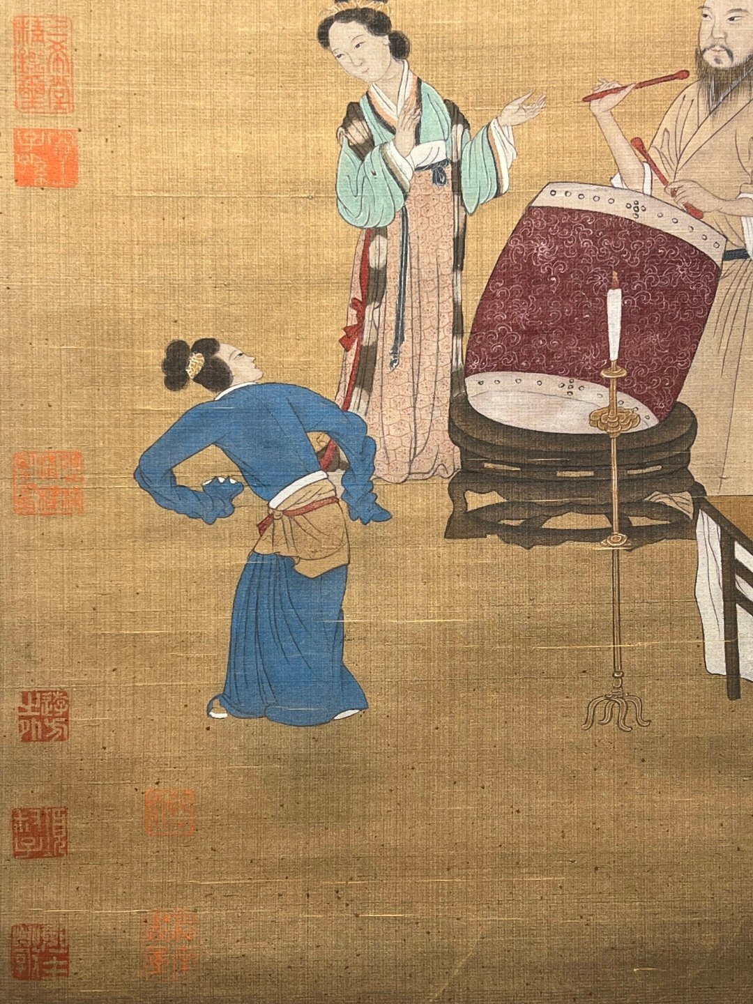Chinese scroll painting Gu Hongzhong