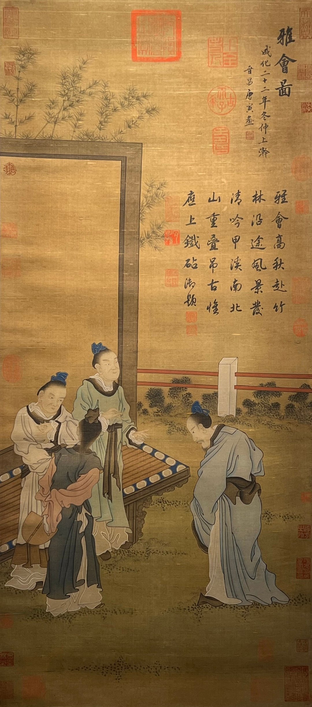 Chinese scroll painting Tang Yin