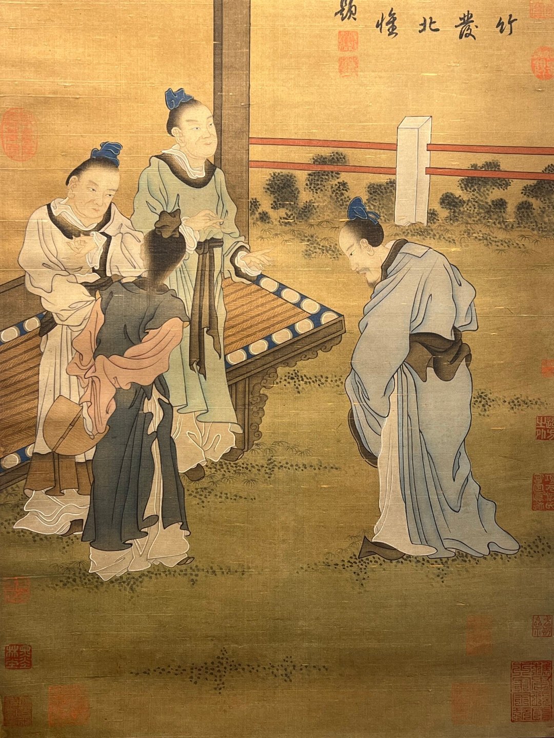 Chinese scroll painting Tang Yin