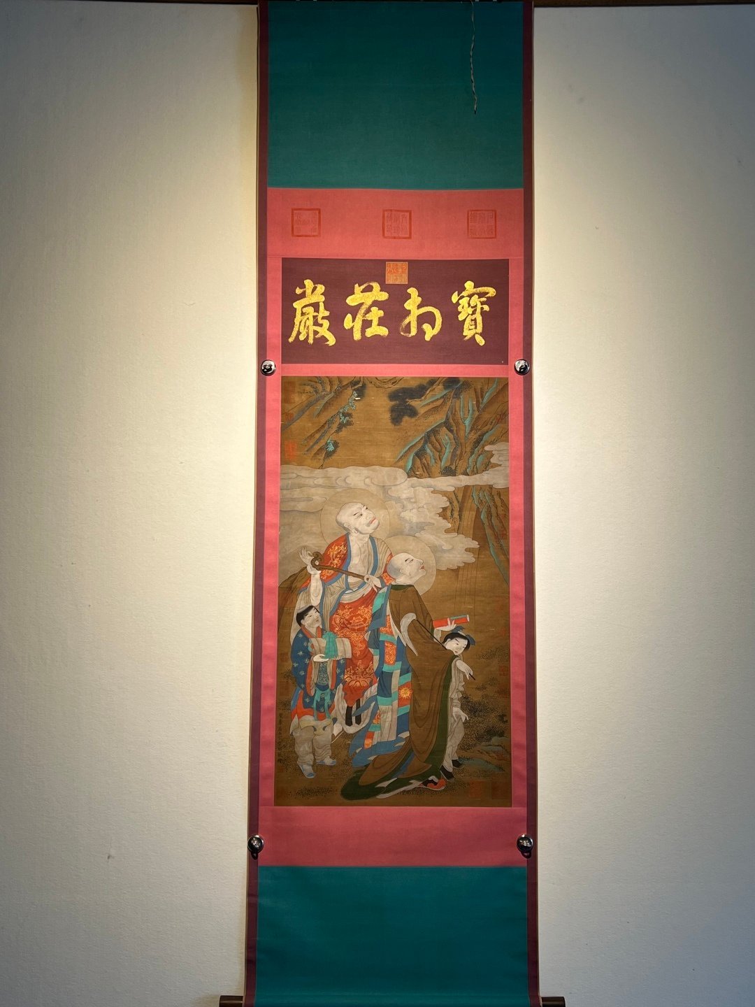 Chinese scroll painting Ding Yunpeng