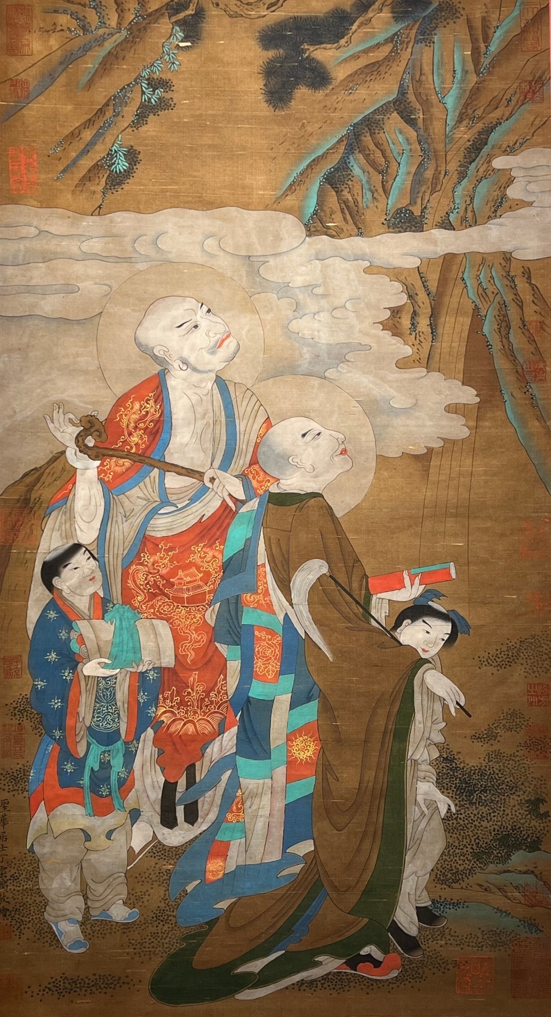 Chinese scroll painting Ding Yunpeng