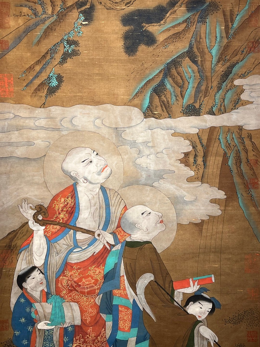 Chinese scroll painting Ding Yunpeng