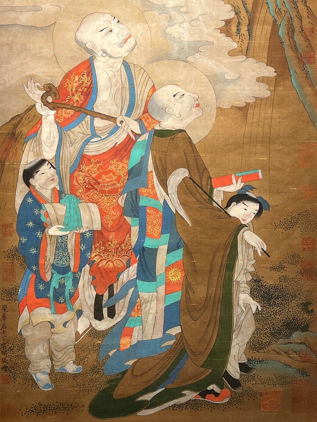 Chinese scroll painting Ding Yunpeng