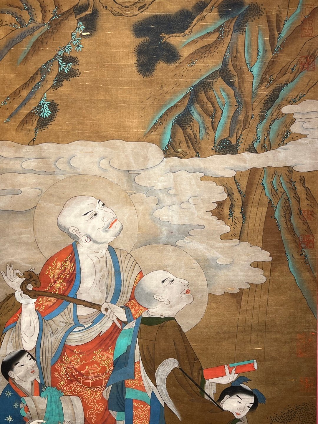 Chinese scroll painting Ding Yunpeng