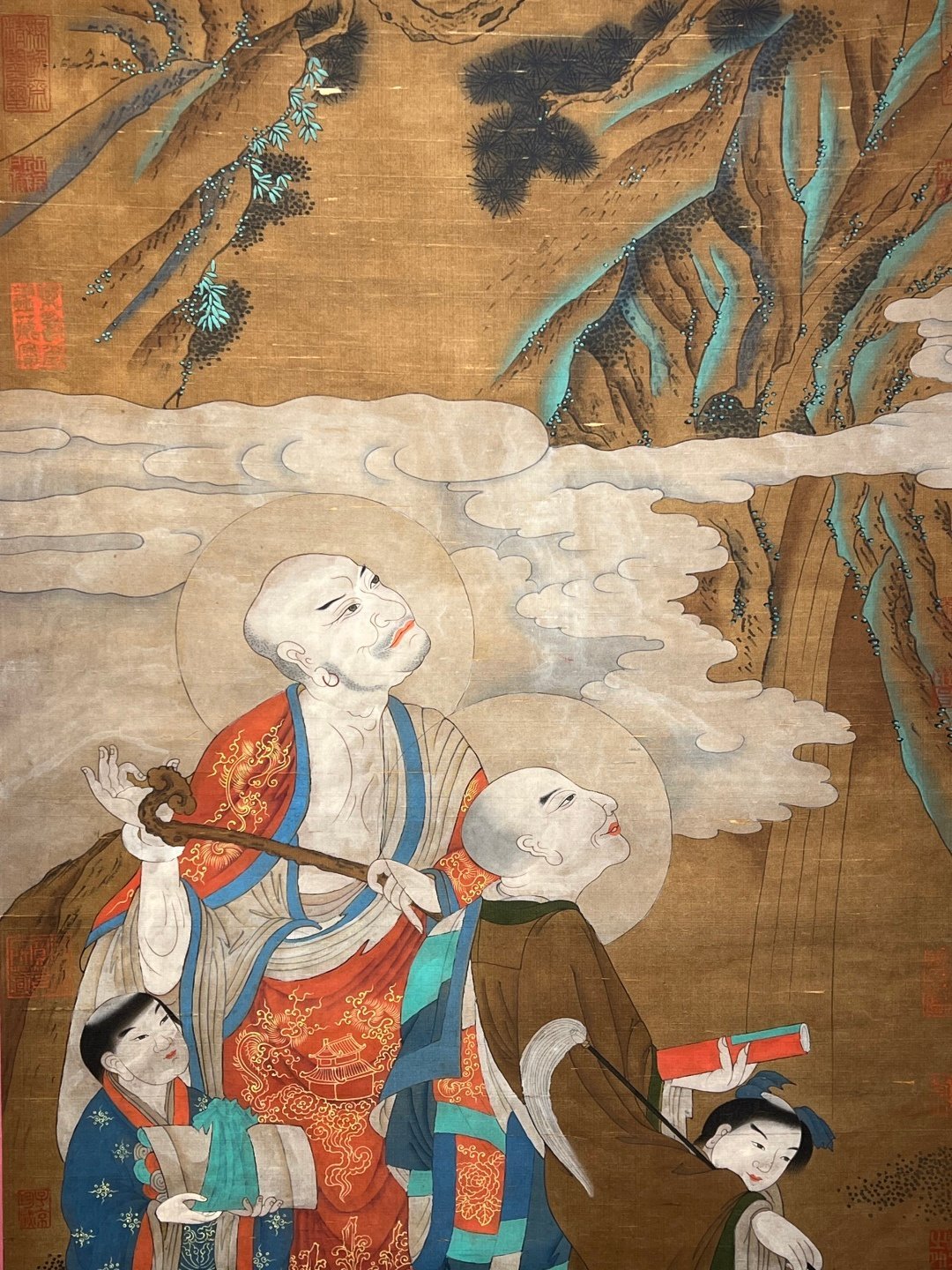 Chinese scroll painting Ding Yunpeng
