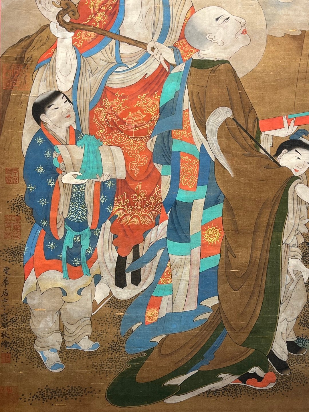 Chinese scroll painting Ding Yunpeng