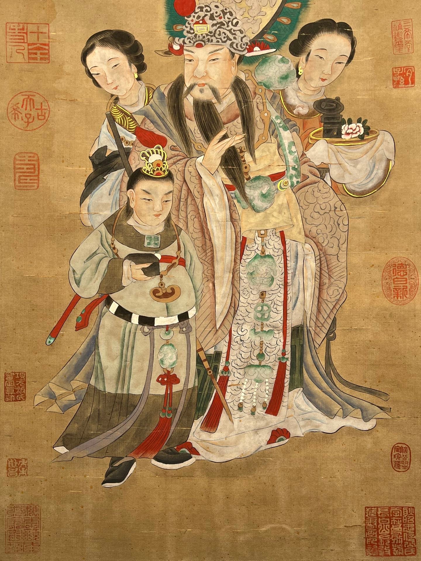 Chinese scroll painting Tang Yin