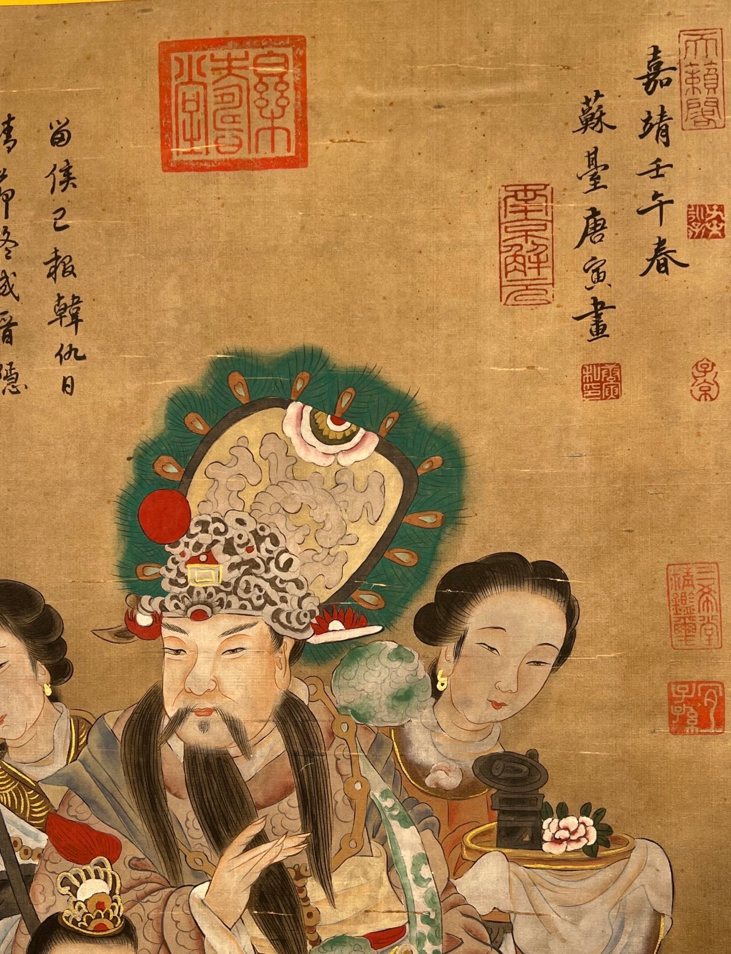 Chinese scroll painting Tang Yin