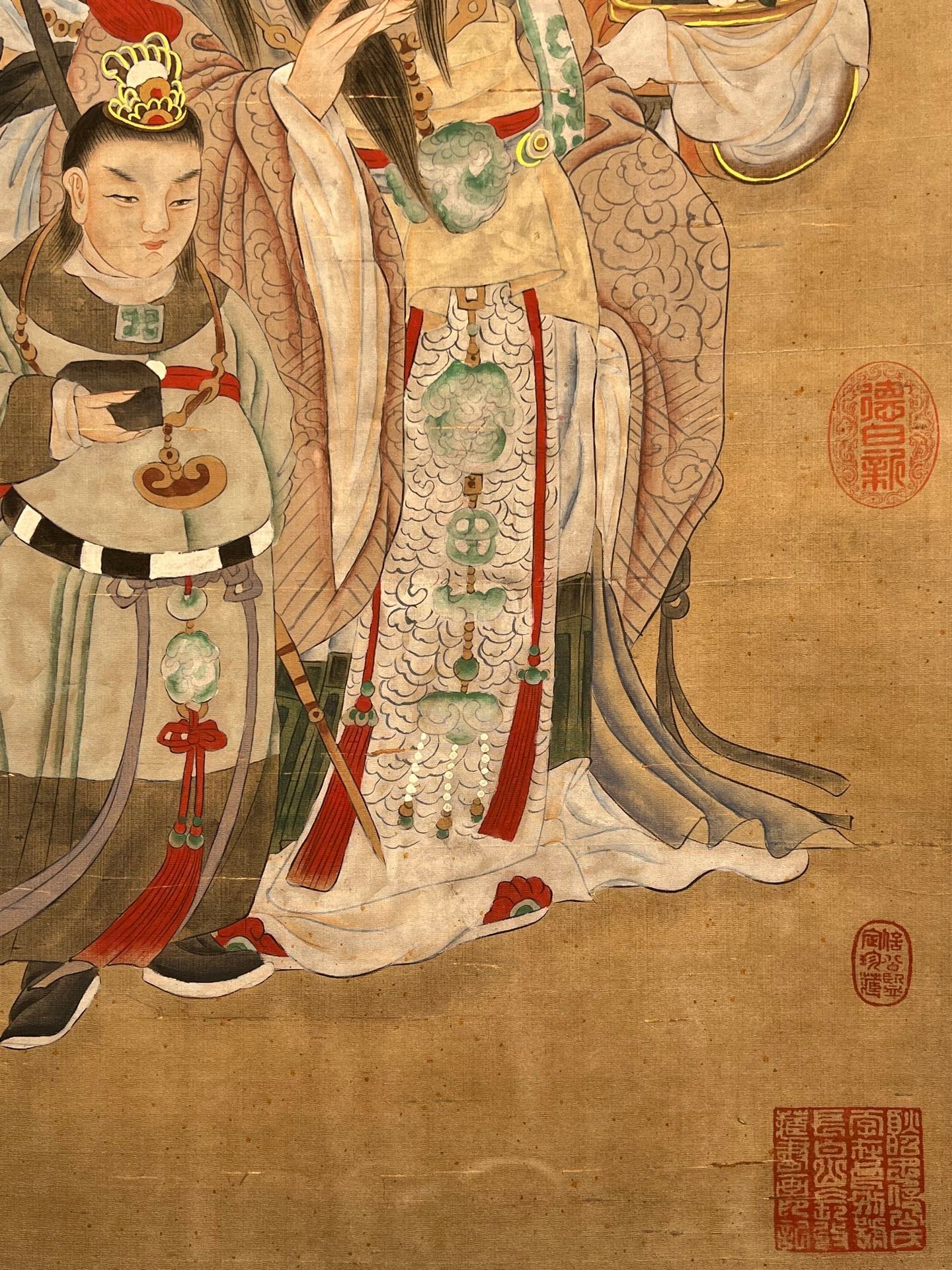 Chinese scroll painting Tang Yin