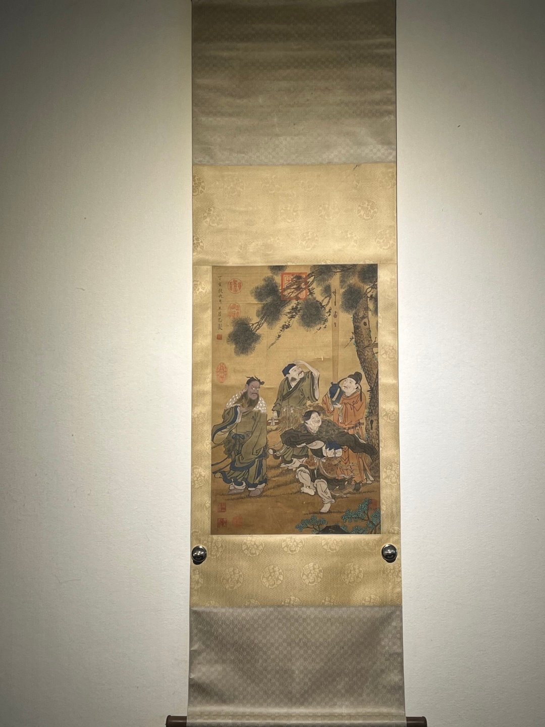 Chinese scroll painting Wang Juzheng