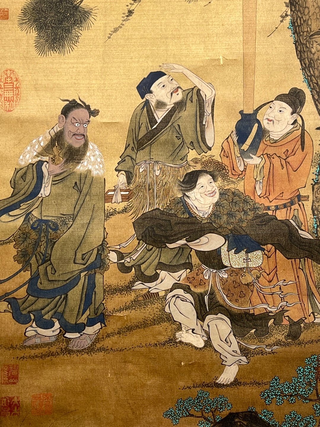 Chinese scroll painting Wang Juzheng