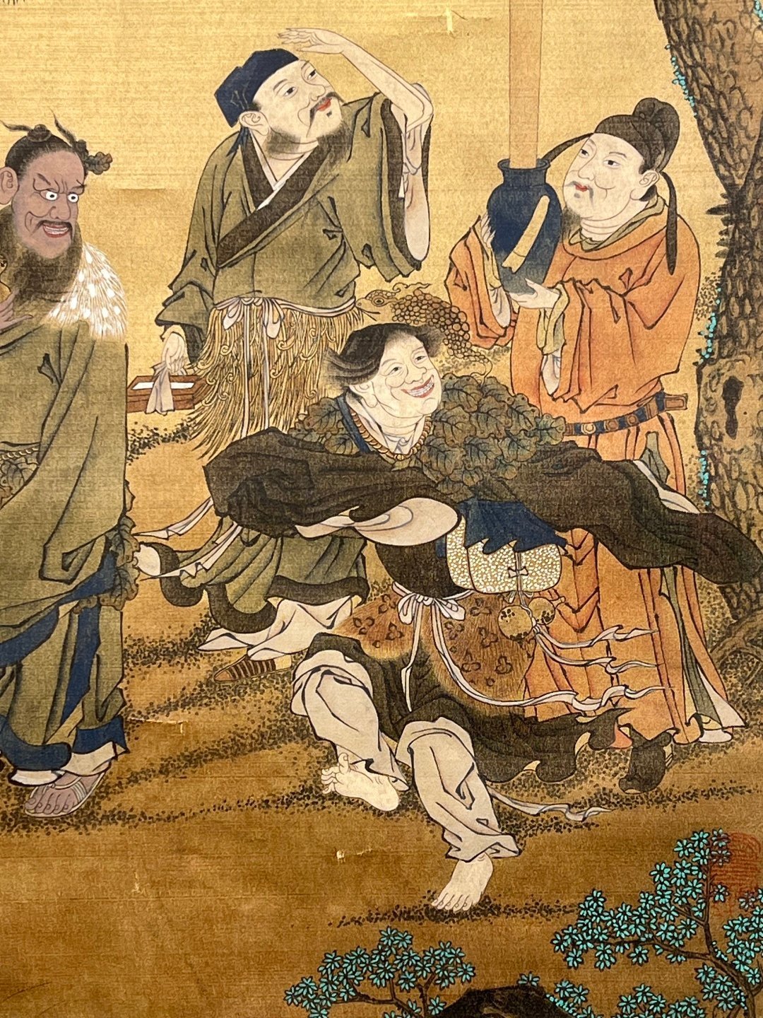 Chinese scroll painting Wang Juzheng