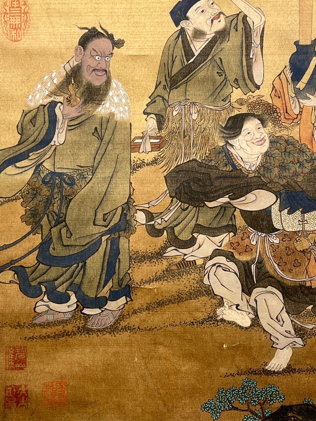 Chinese scroll painting Wang Juzheng