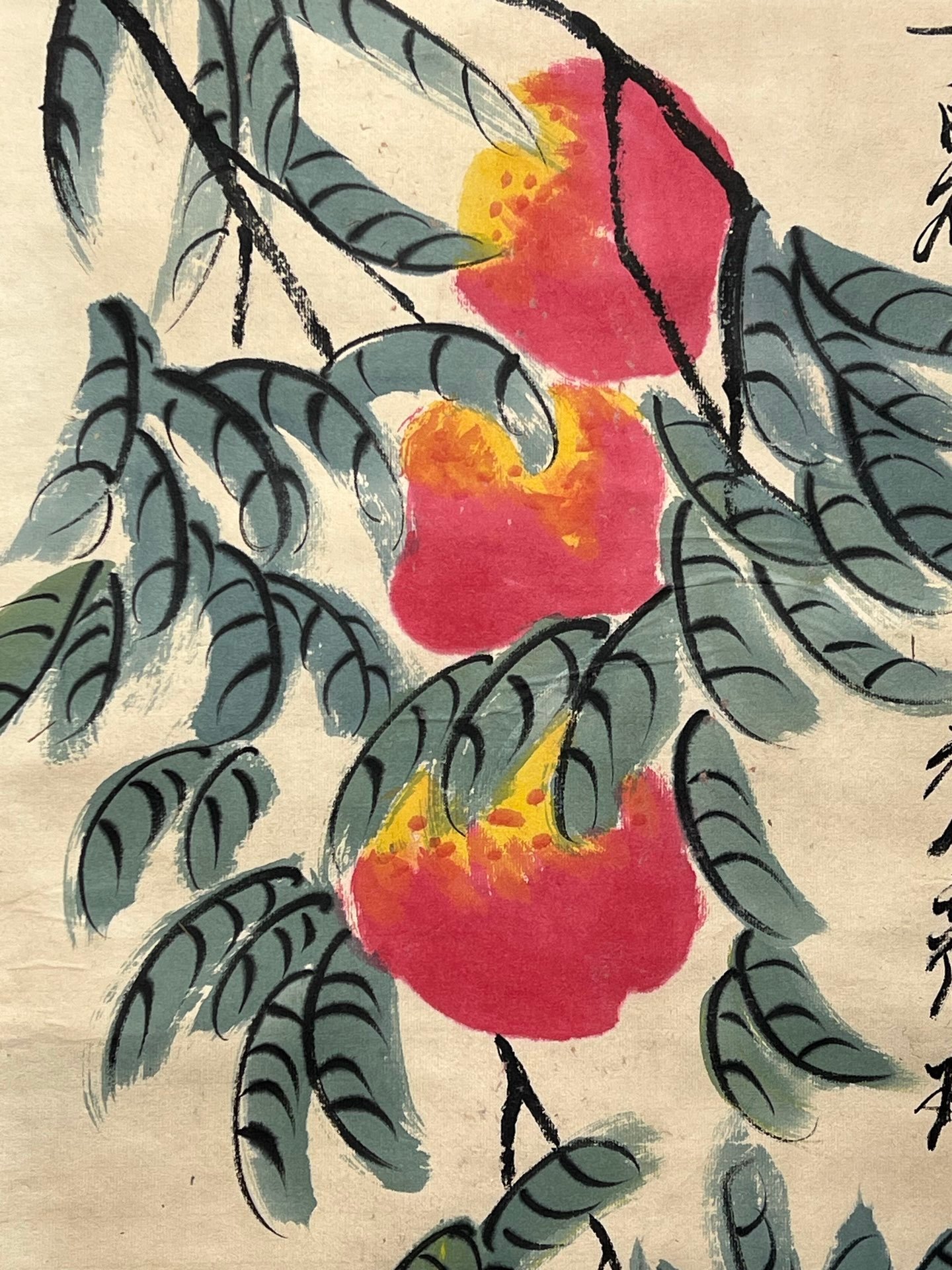 Chinese scroll painting Qi Baishi