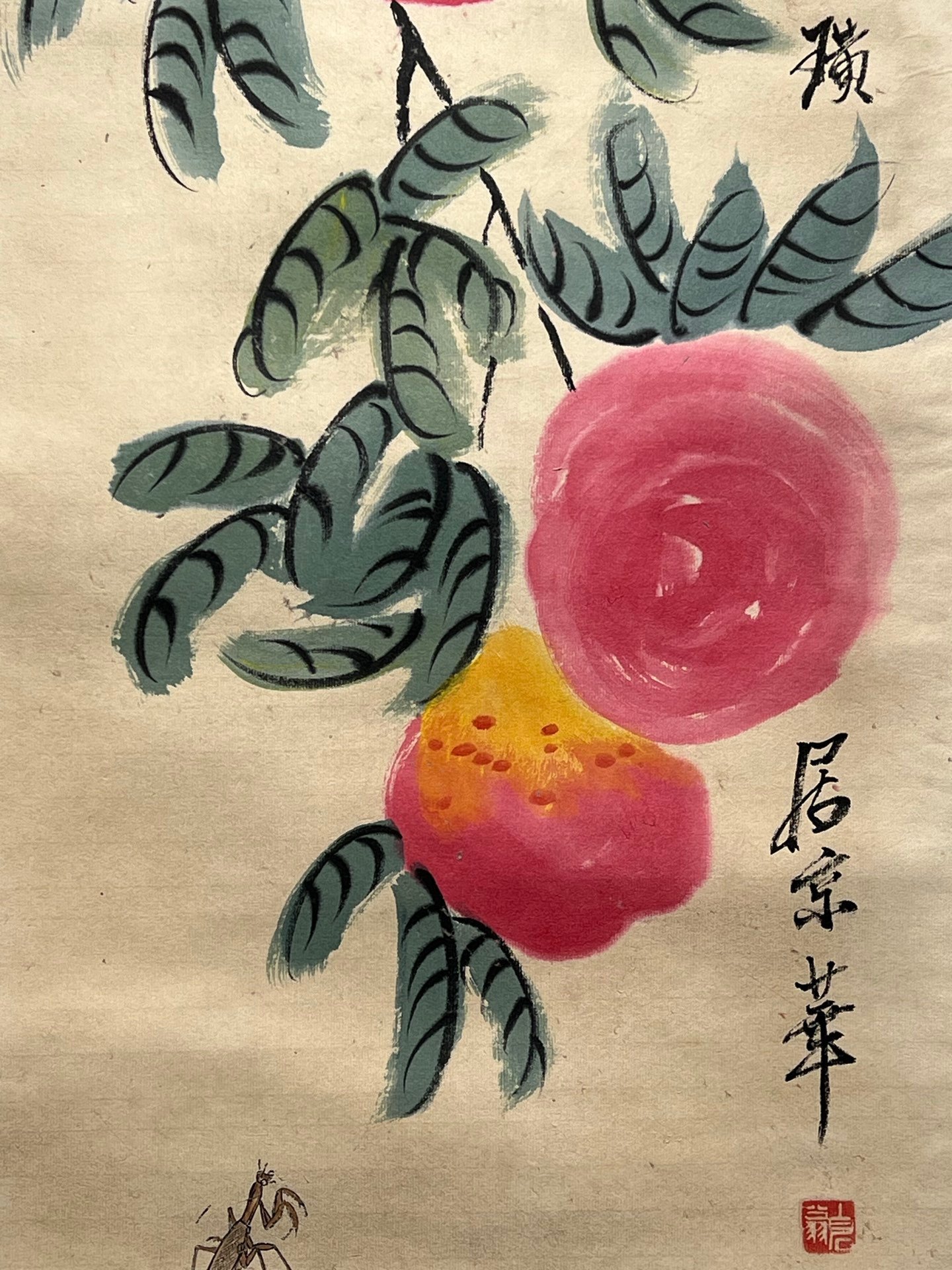 Chinese scroll painting Qi Baishi