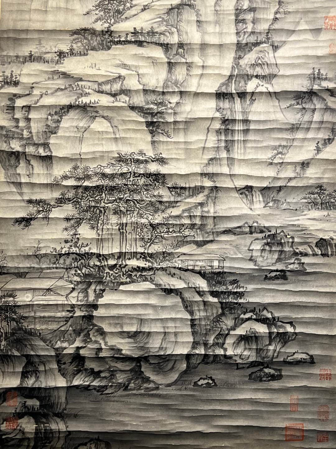 Chinese scroll painting Tang Yin