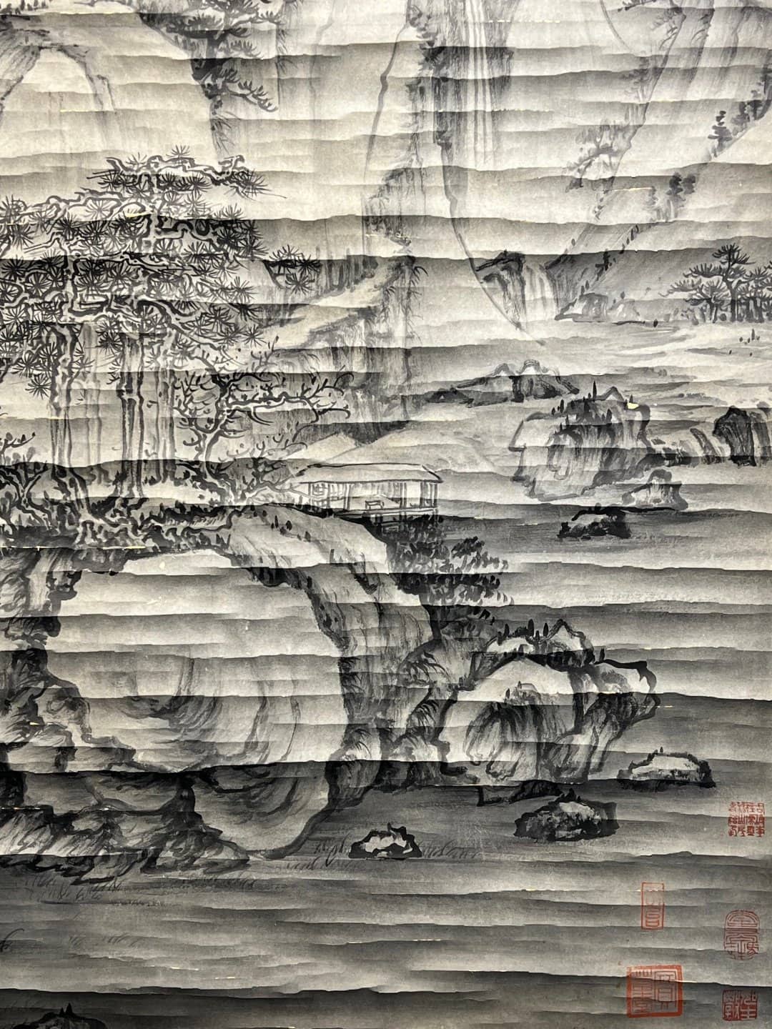 Chinese scroll painting Tang Yin