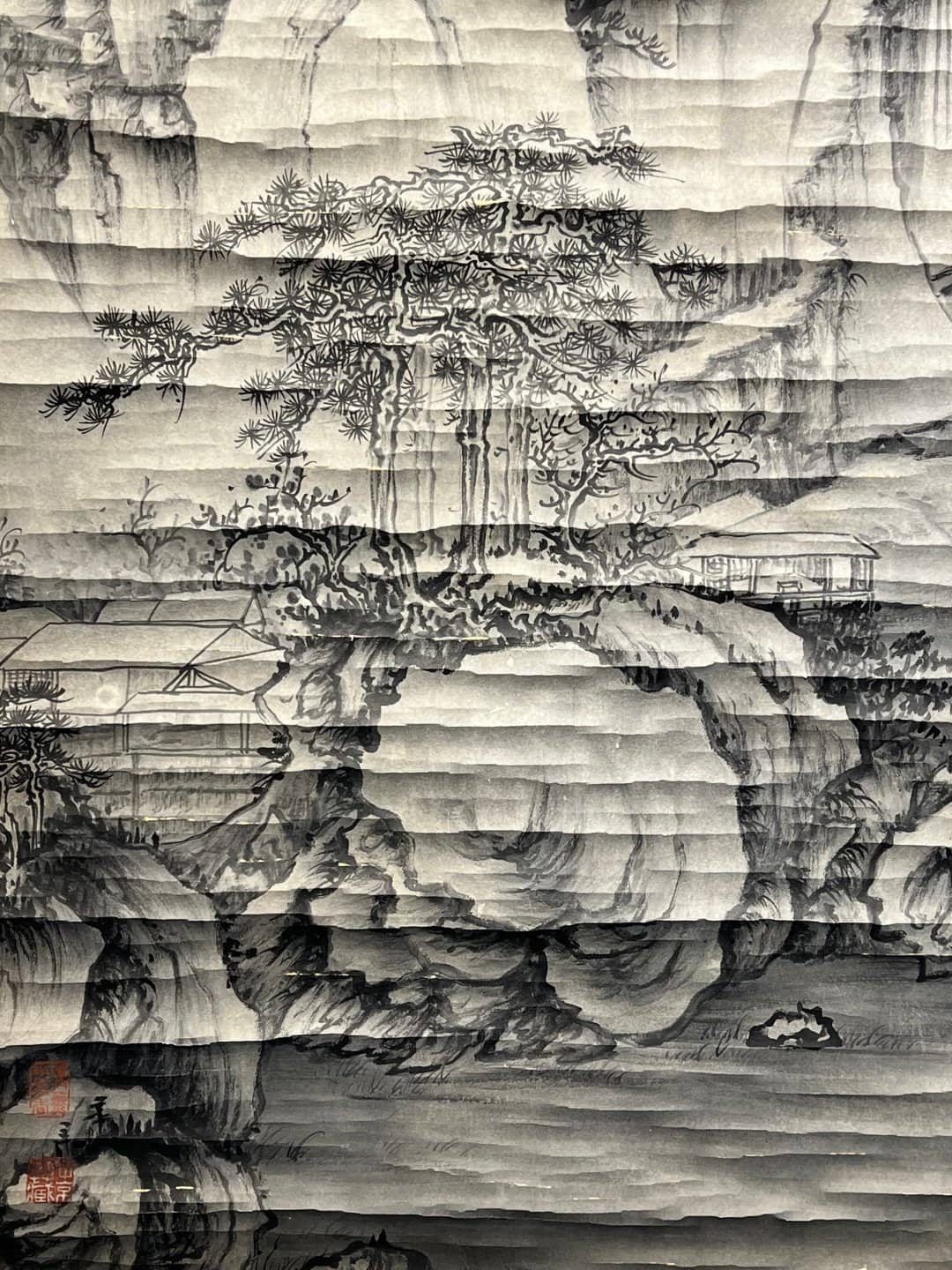 Chinese scroll painting Tang Yin