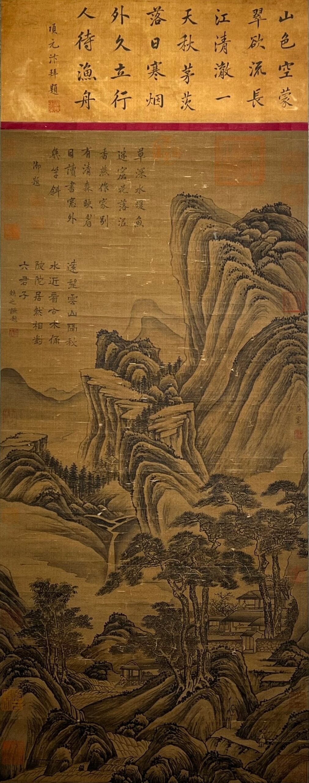 Chinese scroll painting Fan Kuan
