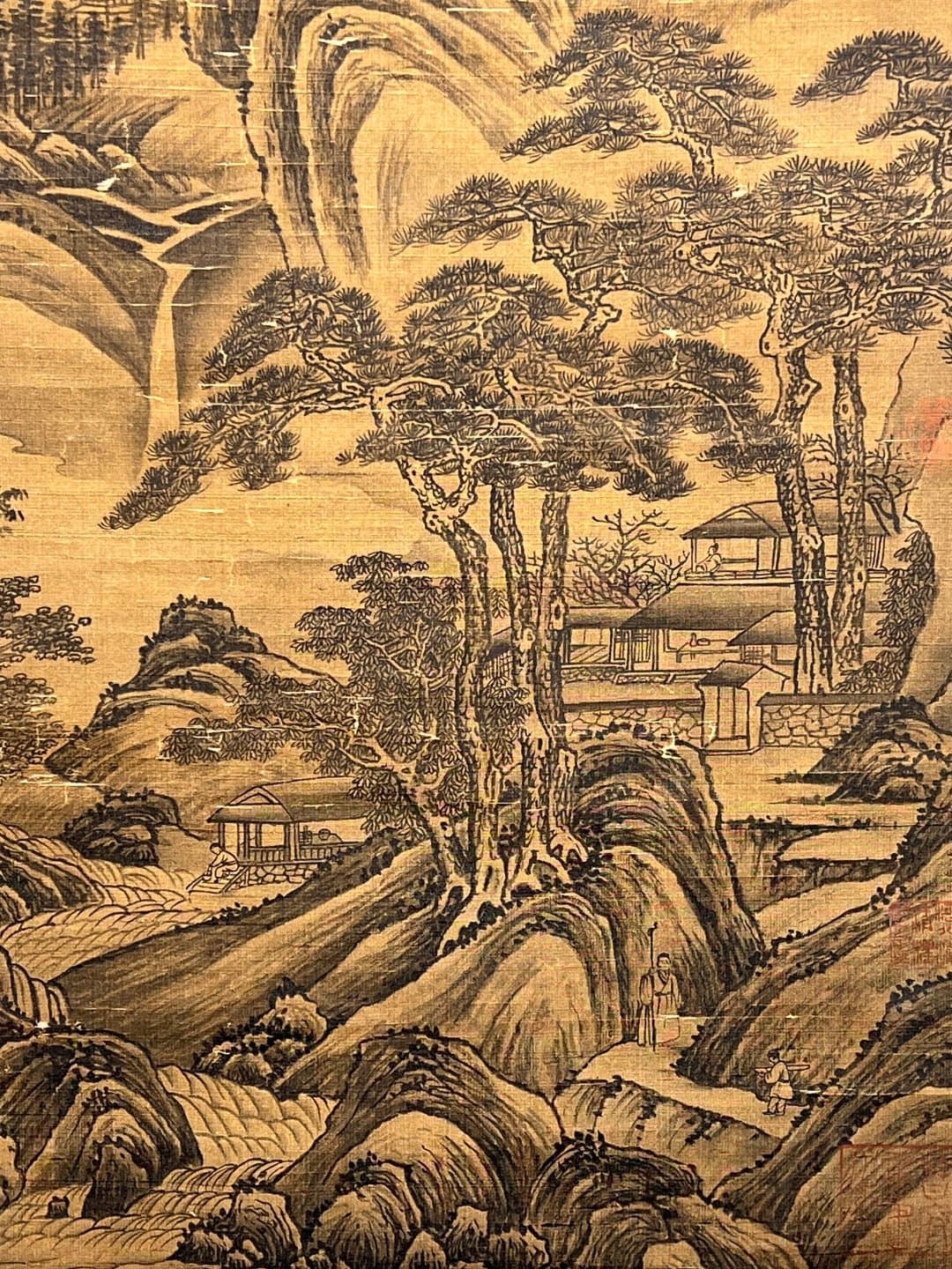 Chinese scroll painting Fan Kuan