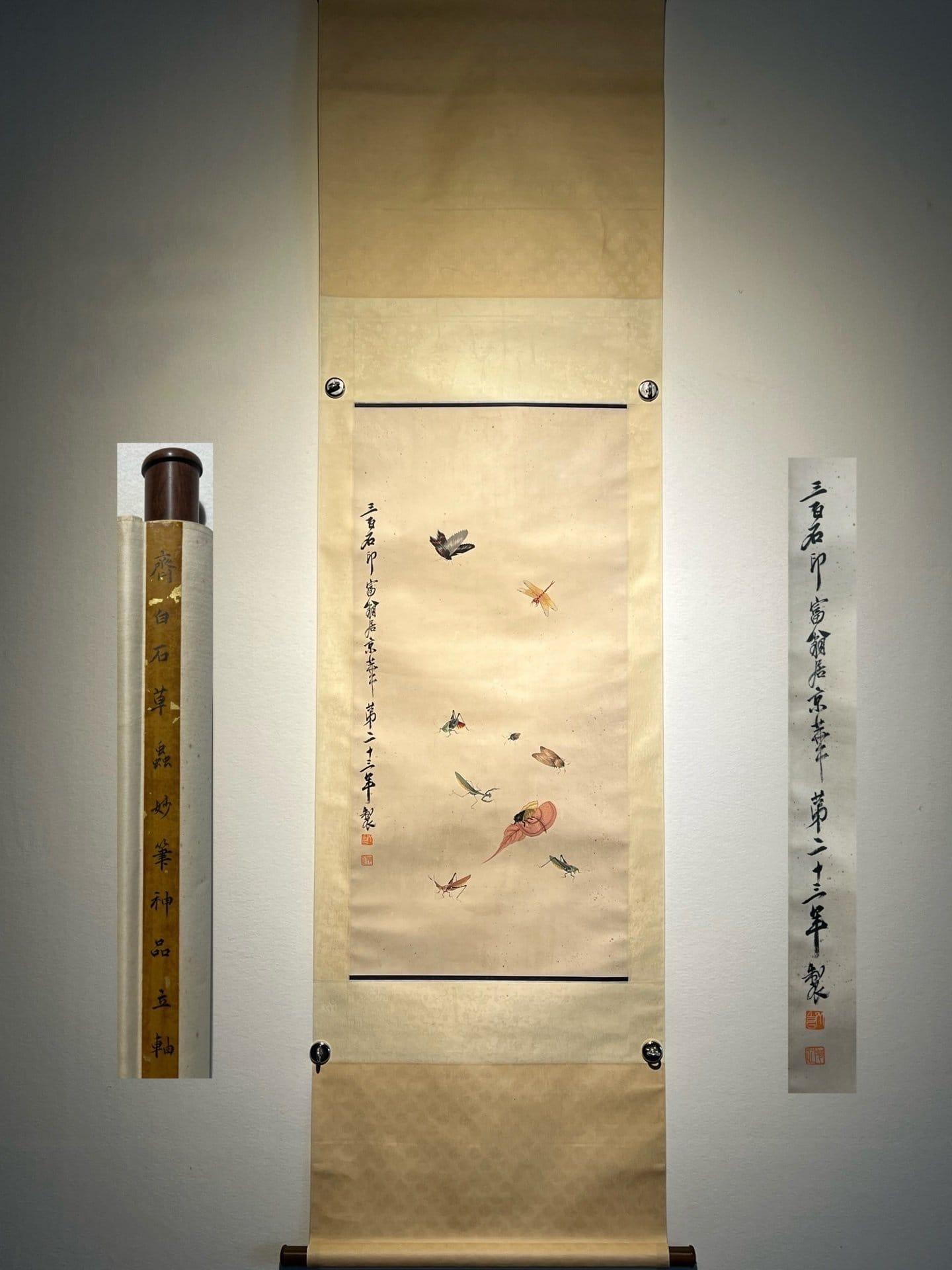 Chinese scroll painting Qi Baishi