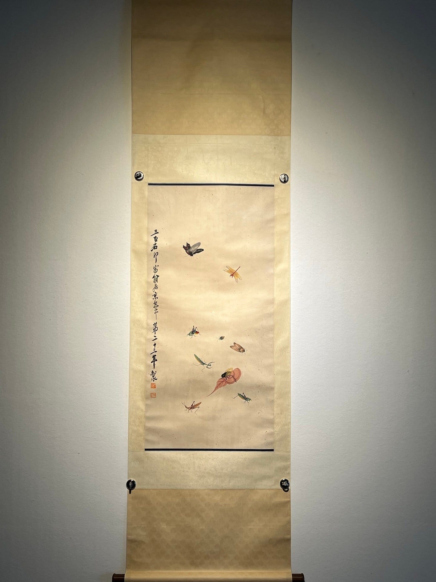 Chinese scroll painting Qi Baishi
