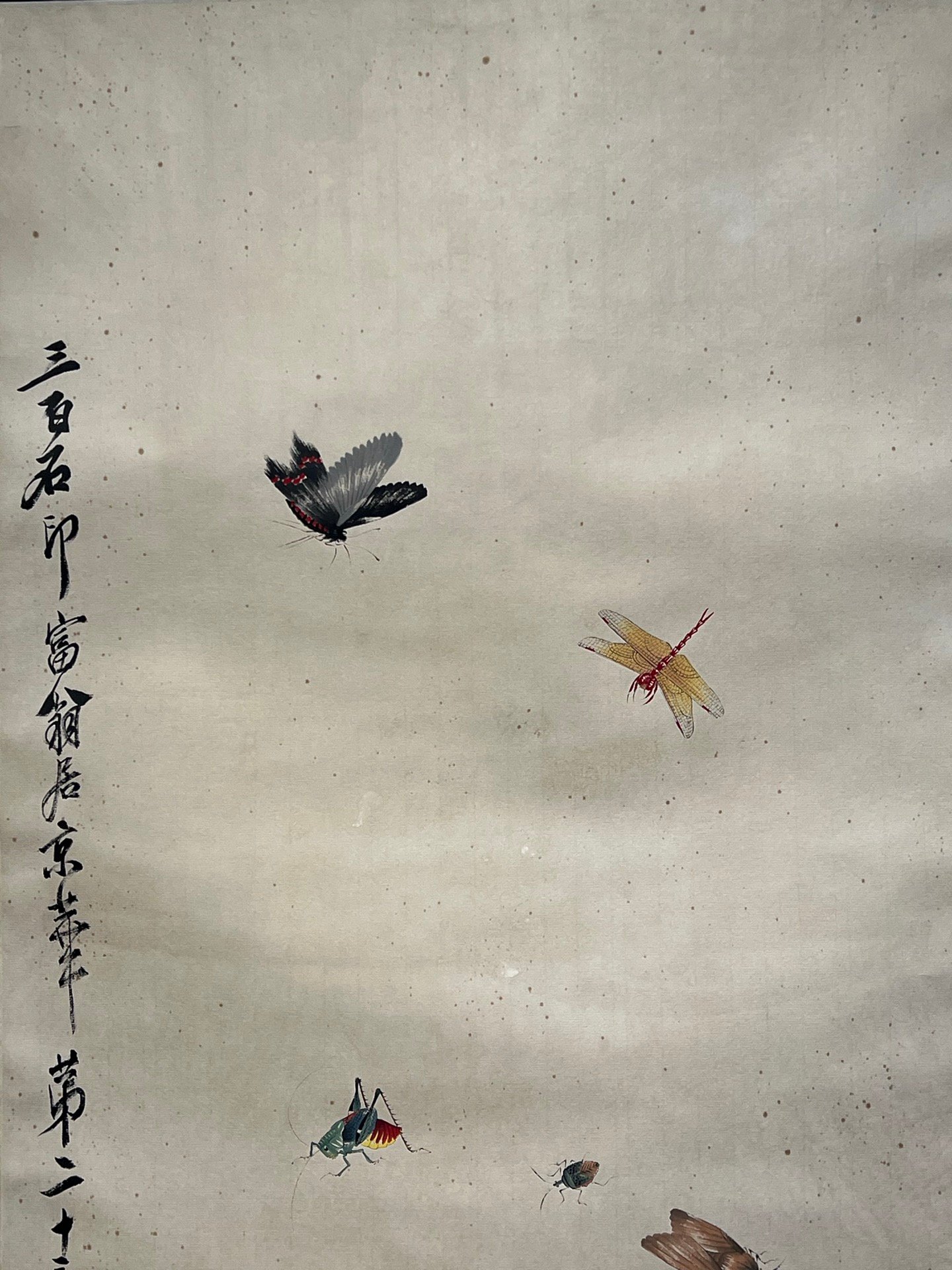 Chinese scroll painting Qi Baishi