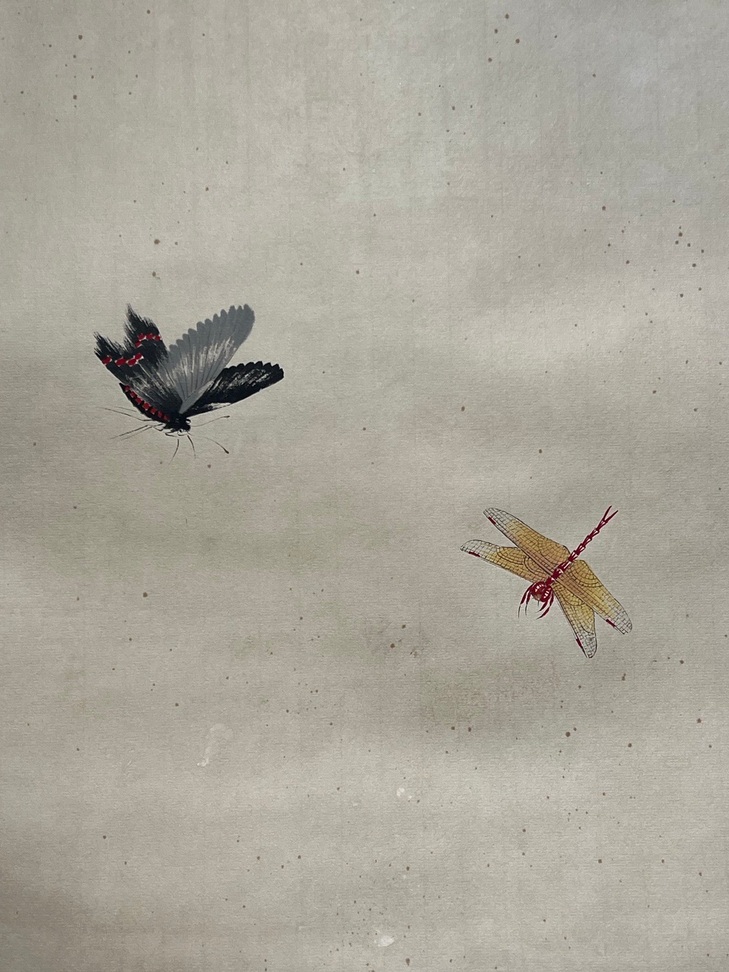Chinese scroll painting Qi Baishi