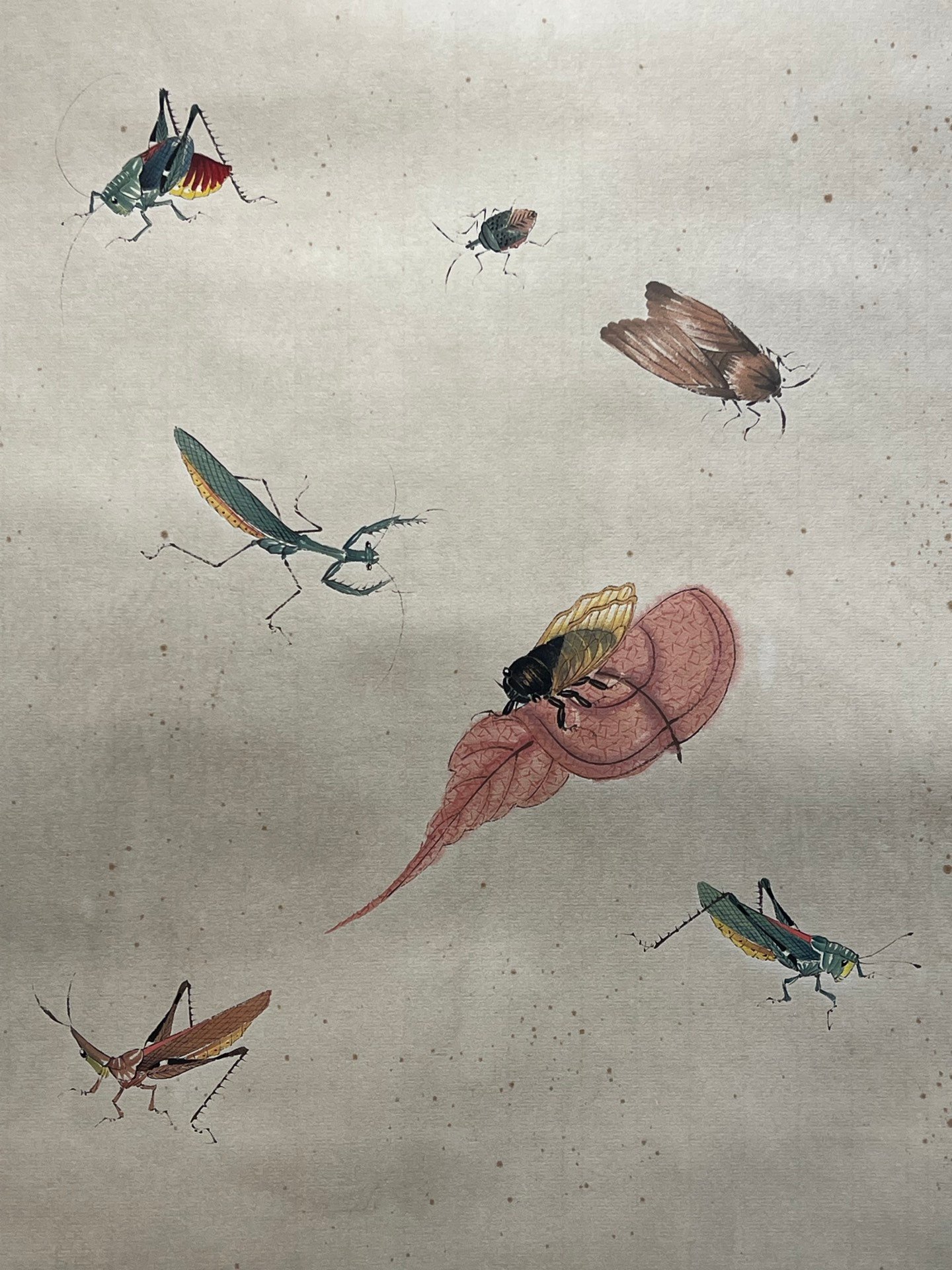 Chinese scroll painting Qi Baishi