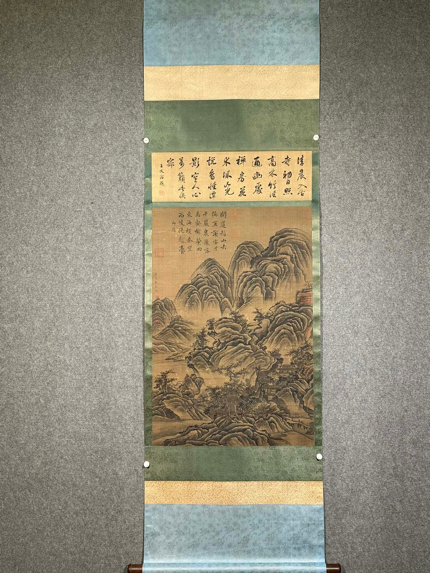 Chinese scroll painting Guo Xi