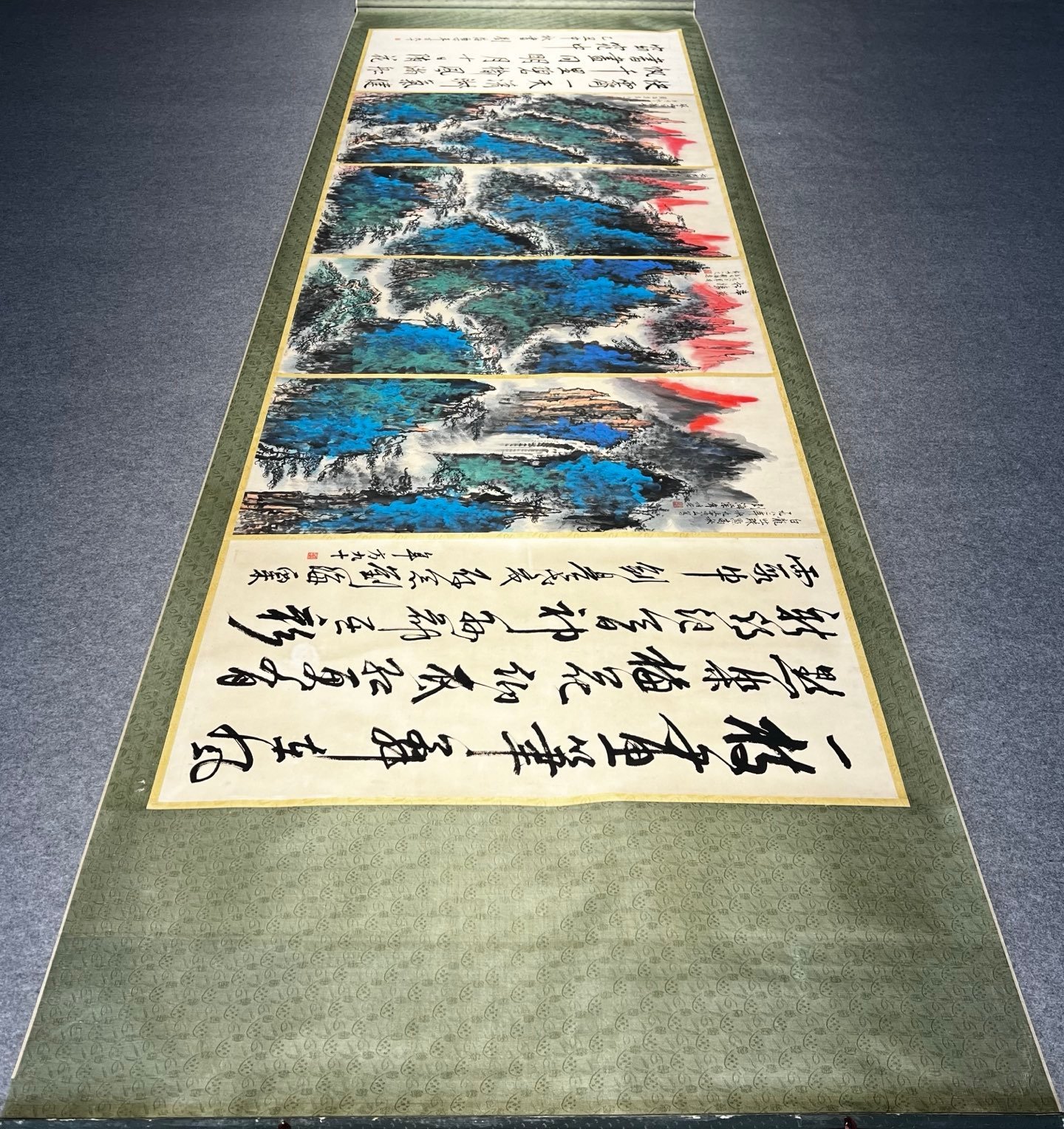 Chinese scroll painting Liu Hai Li