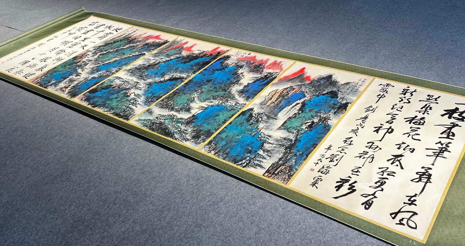 Chinese scroll painting Liu Hai Li