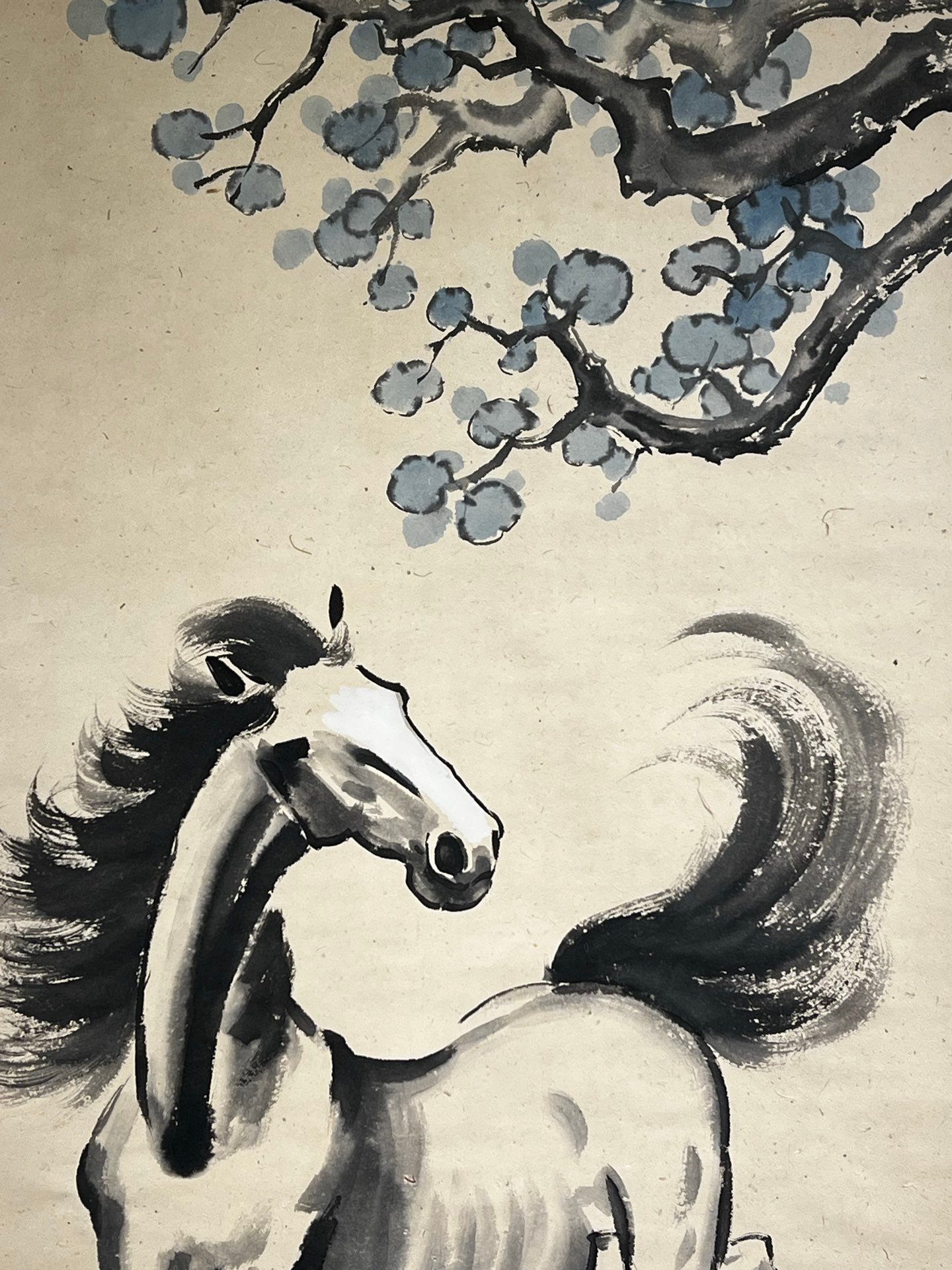 Chinese scroll painting Xu Beihong