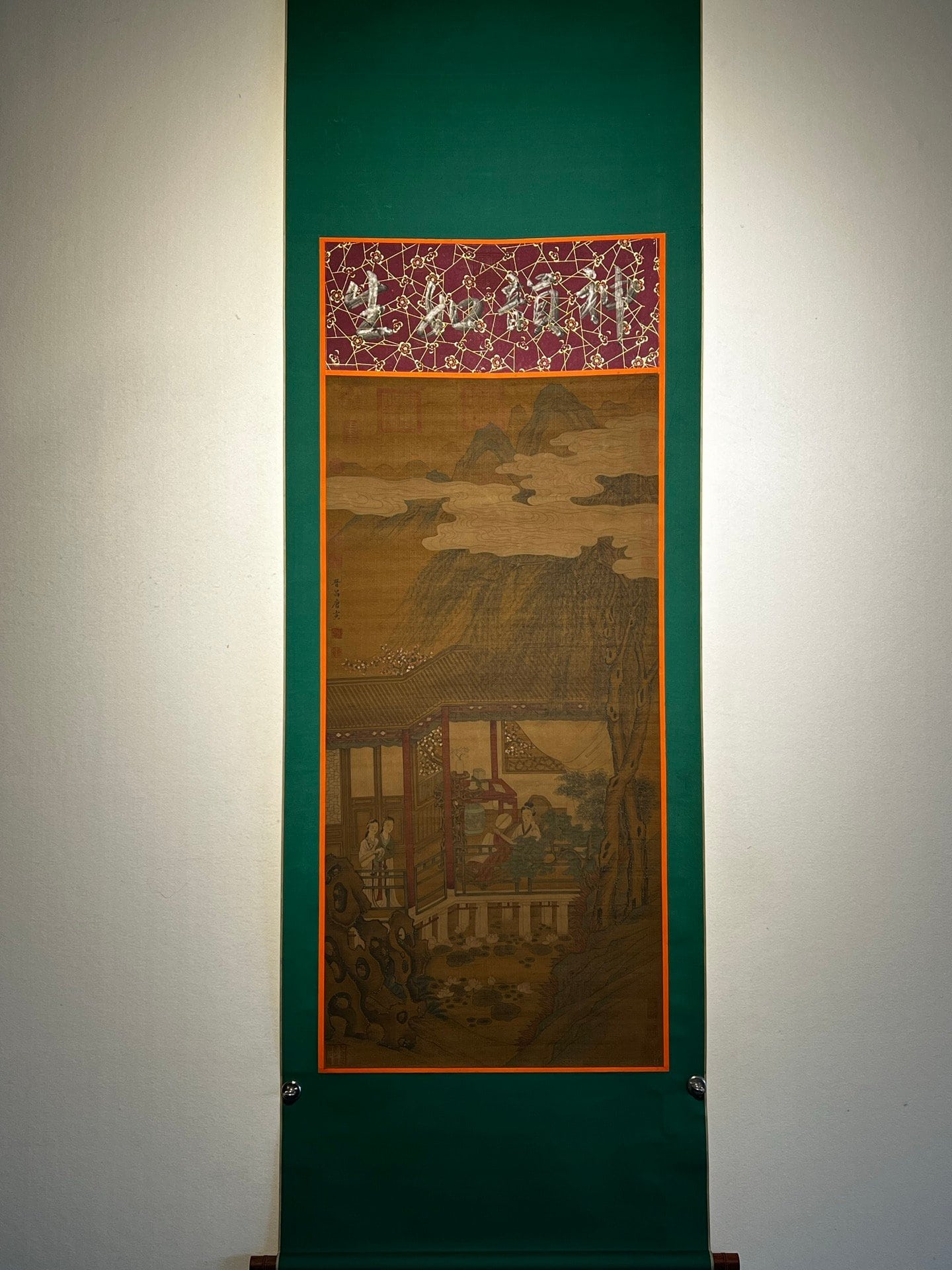 Chinese scroll painting Tang Yin