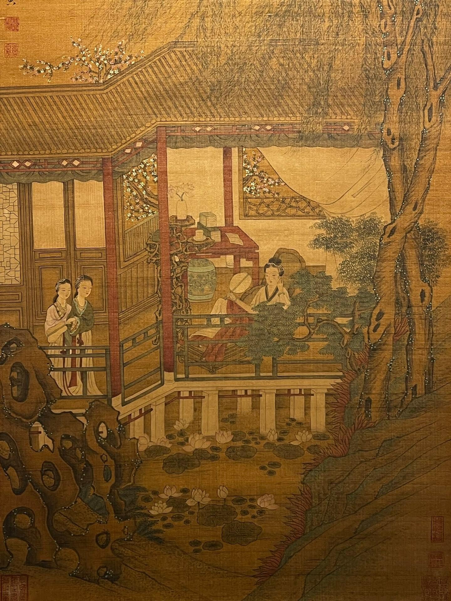Chinese scroll painting Tang Yin