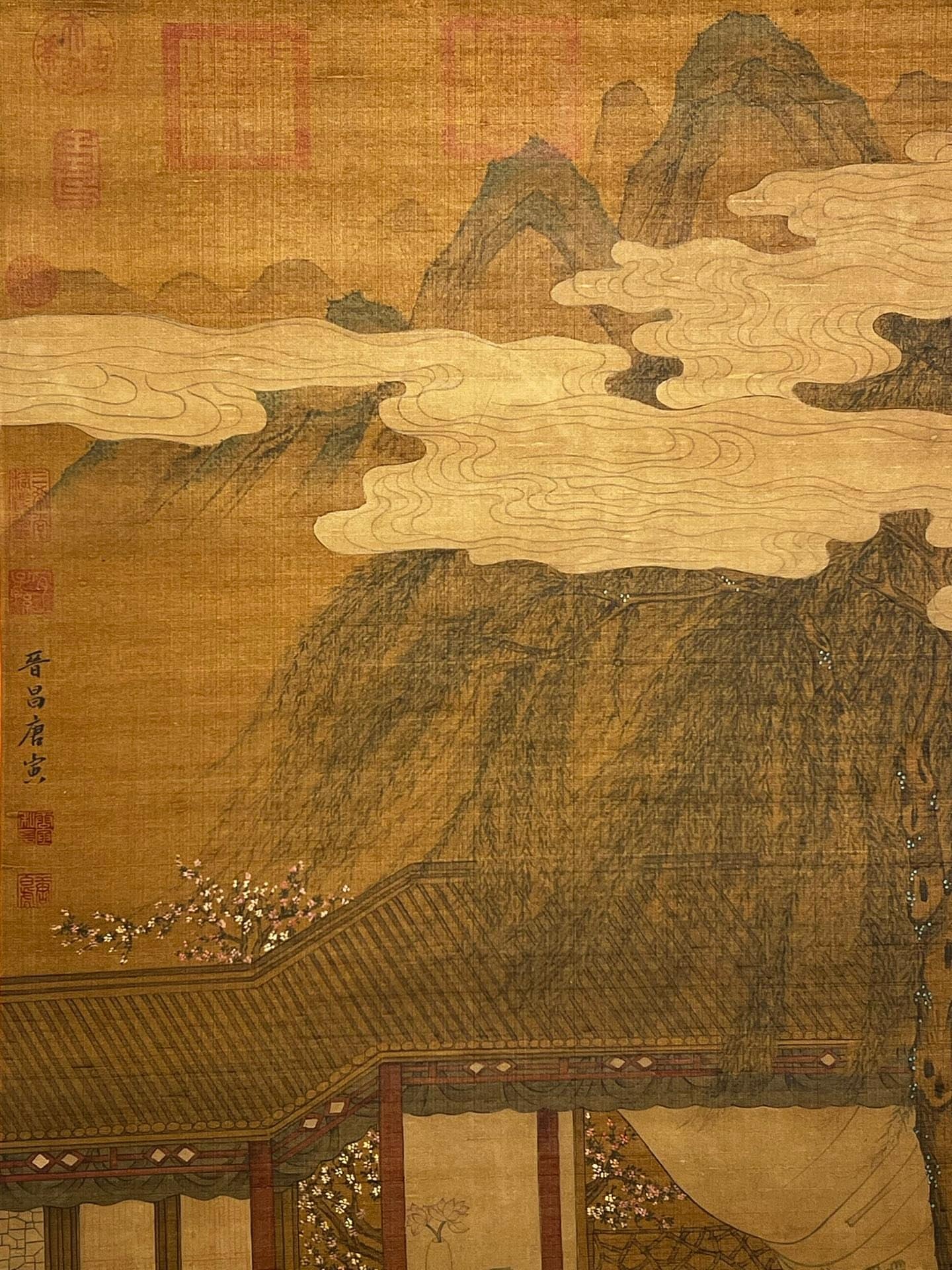 Chinese scroll painting Tang Yin