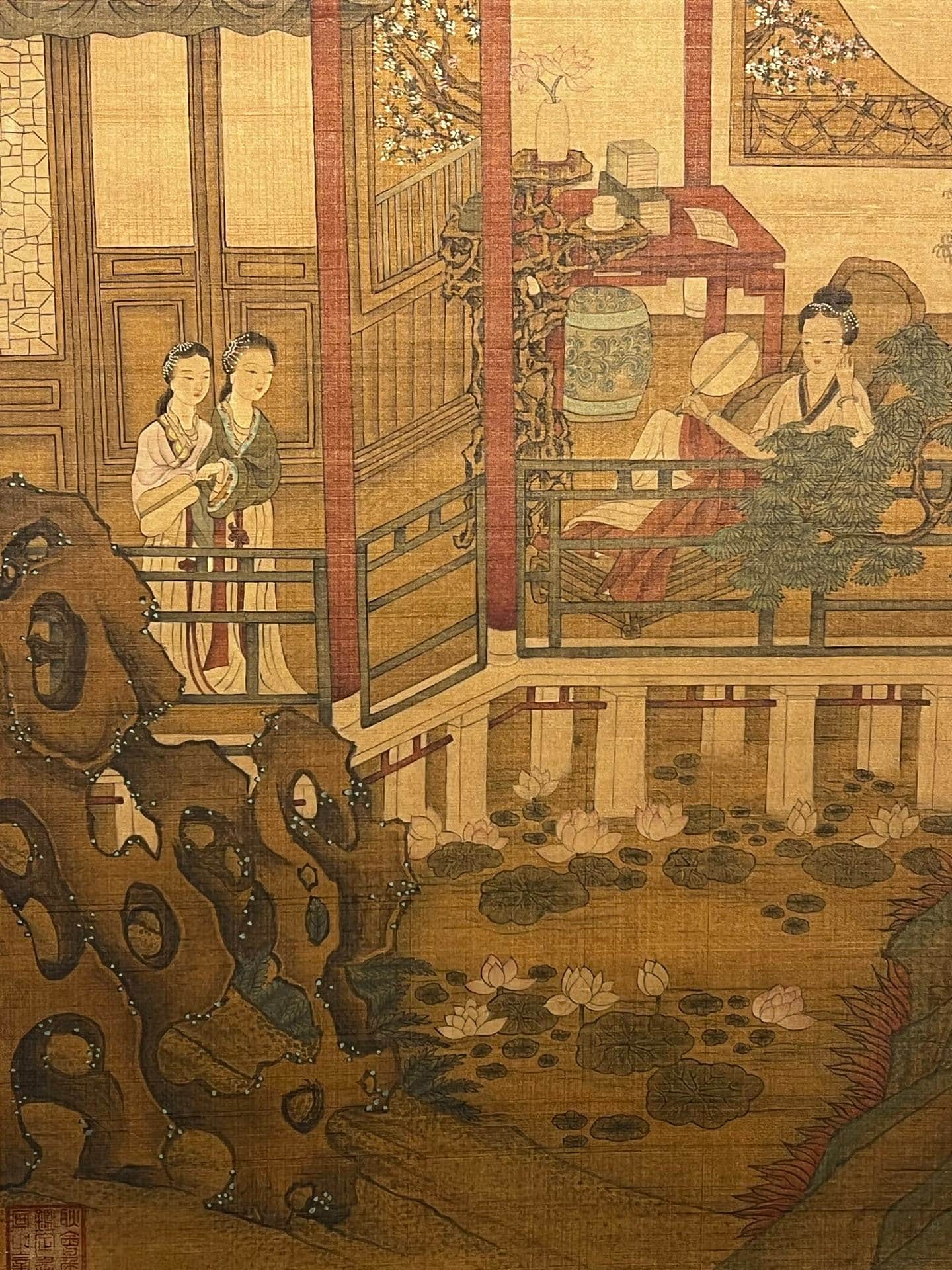 Chinese scroll painting Tang Yin