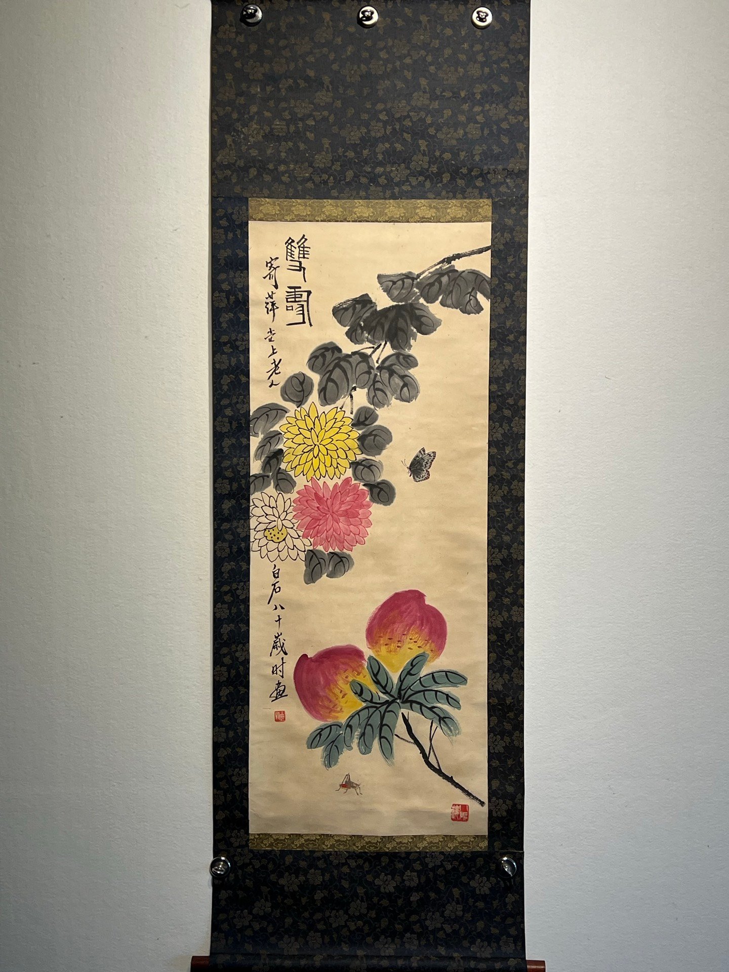 Chinese scroll painting Qi Baishi