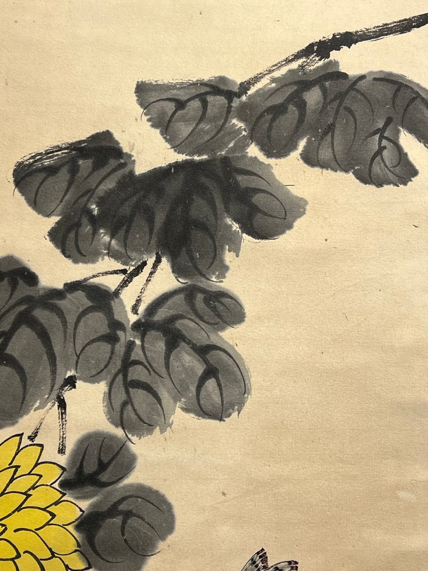 Chinese scroll painting Qi Baishi