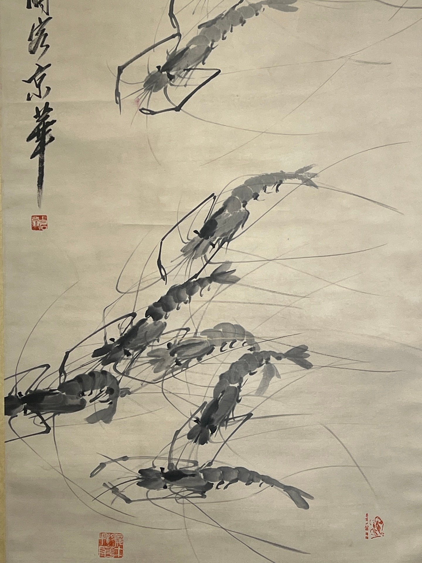 Chinese scroll painting Qi Baishi