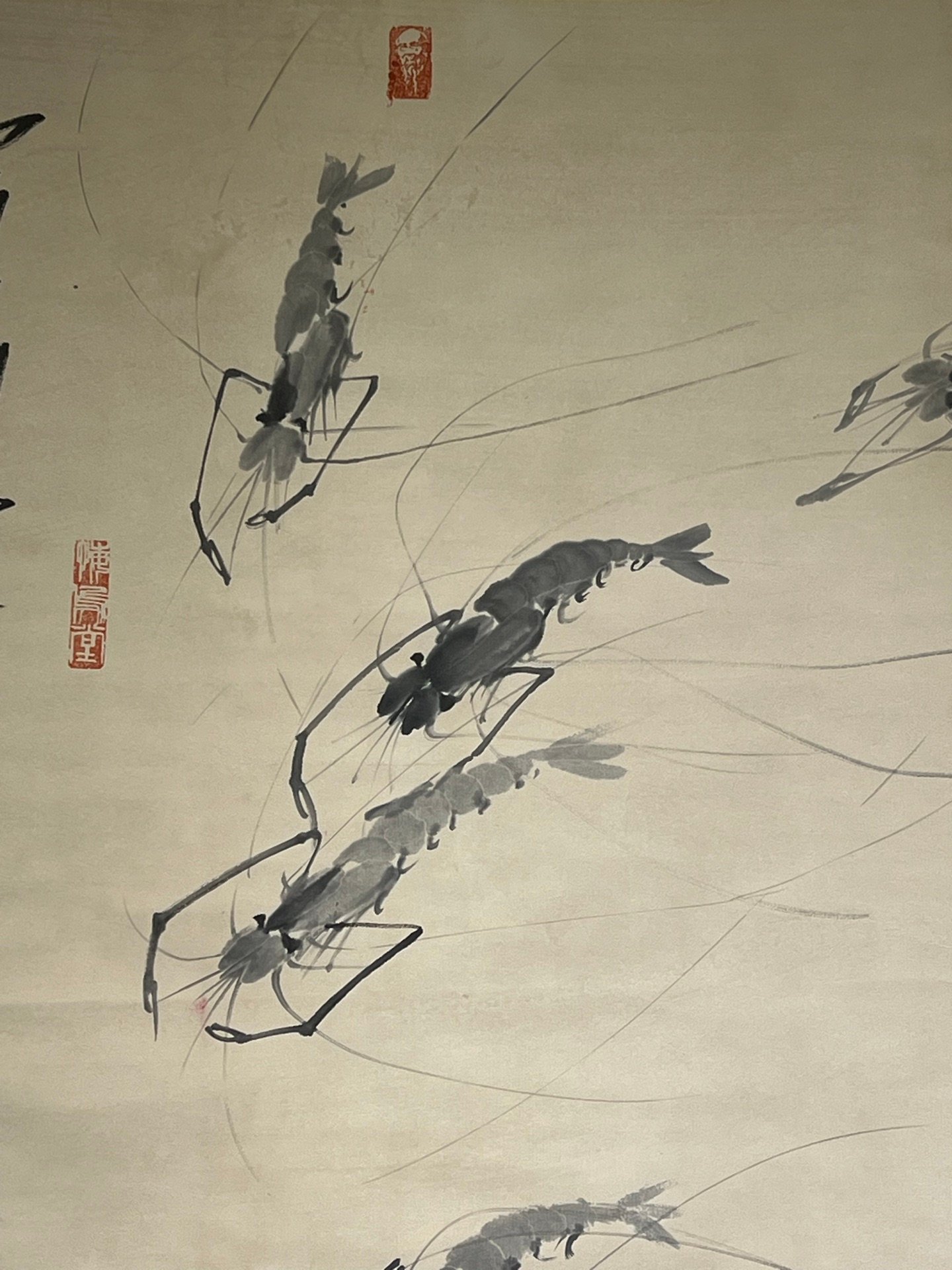 Chinese scroll painting Qi Baishi