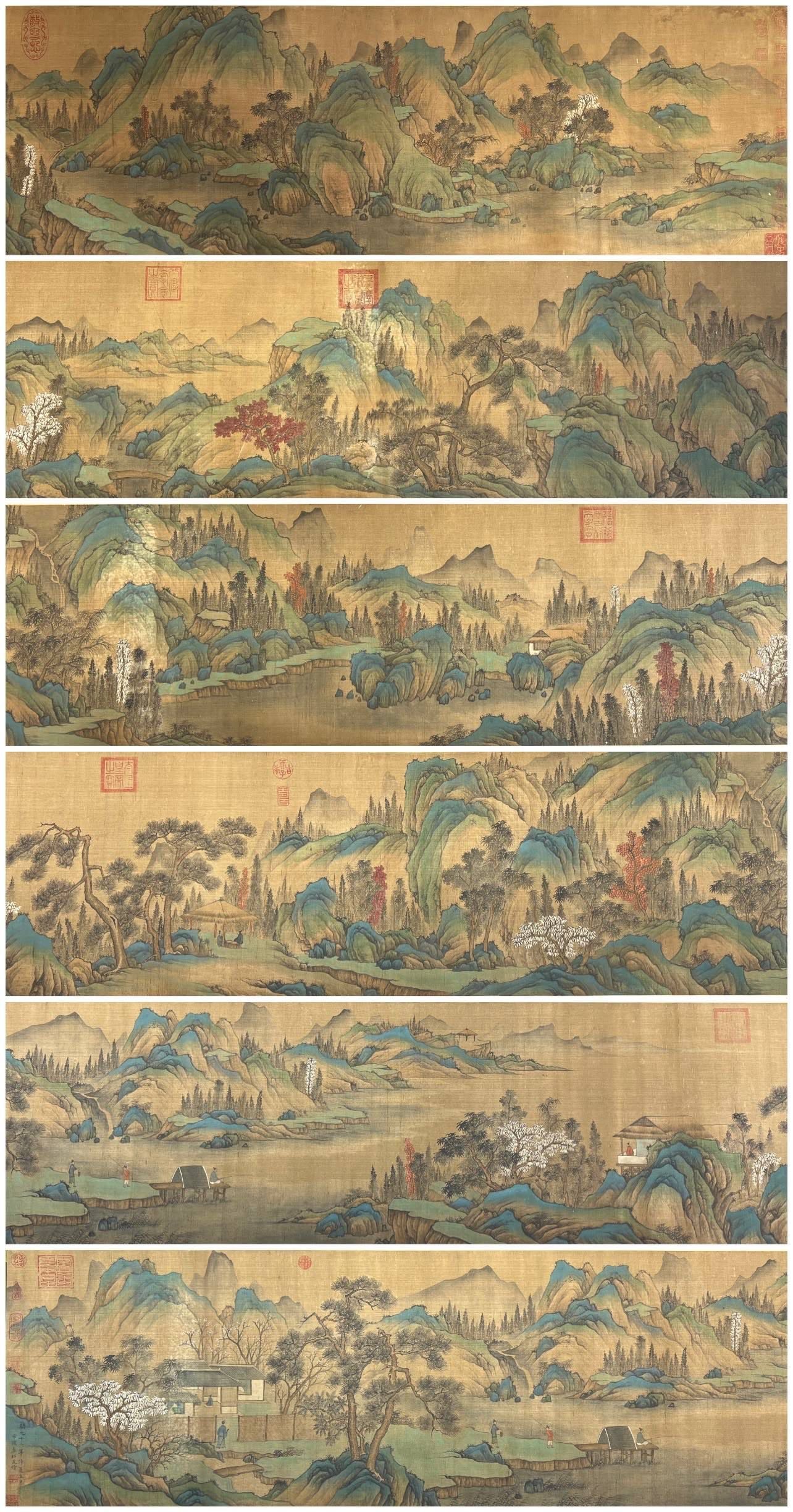 Chinese scroll painting Li Zhaodao
