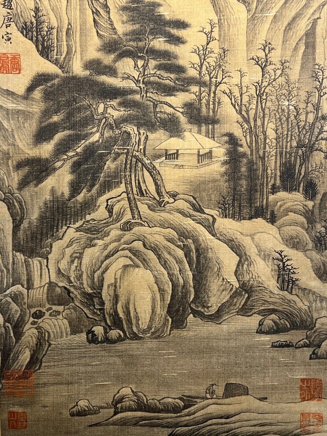 Chinese scroll painting Tang Yin
