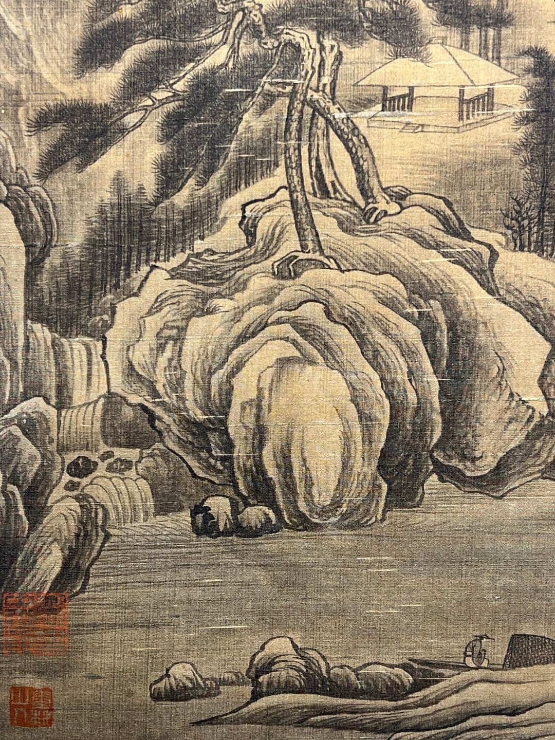 Chinese scroll painting Tang Yin