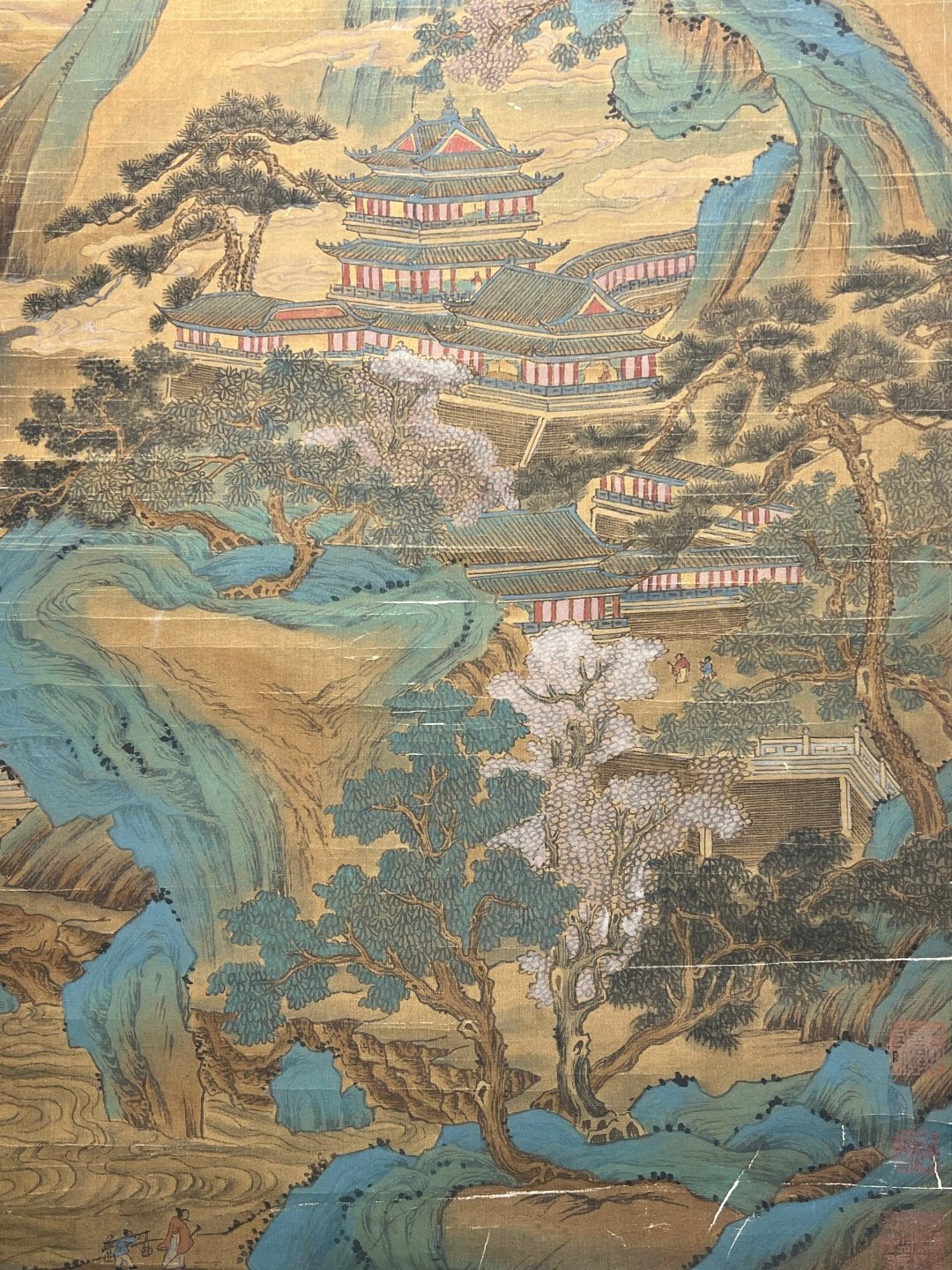 Chinese scroll painting Li Zhaodao