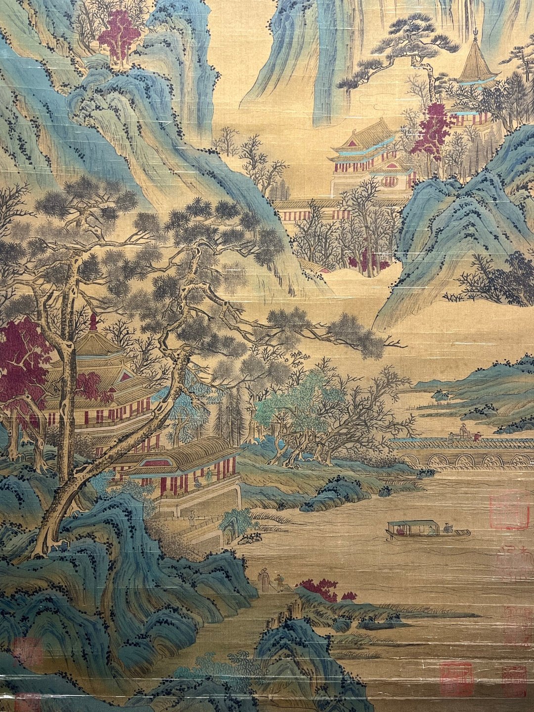 Chinese scroll painting Li Tang